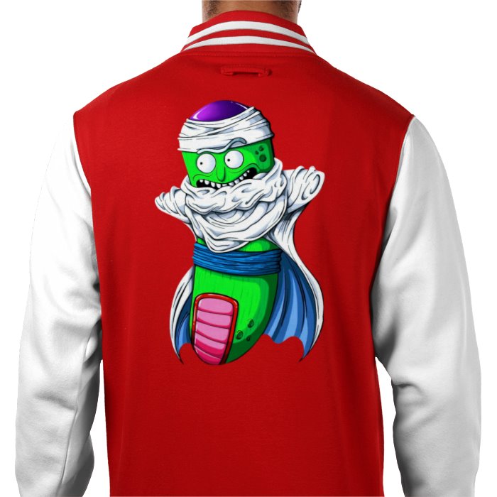 Rick & Morty & Dragonball Z - Piccallo Rick Varsity Jacket