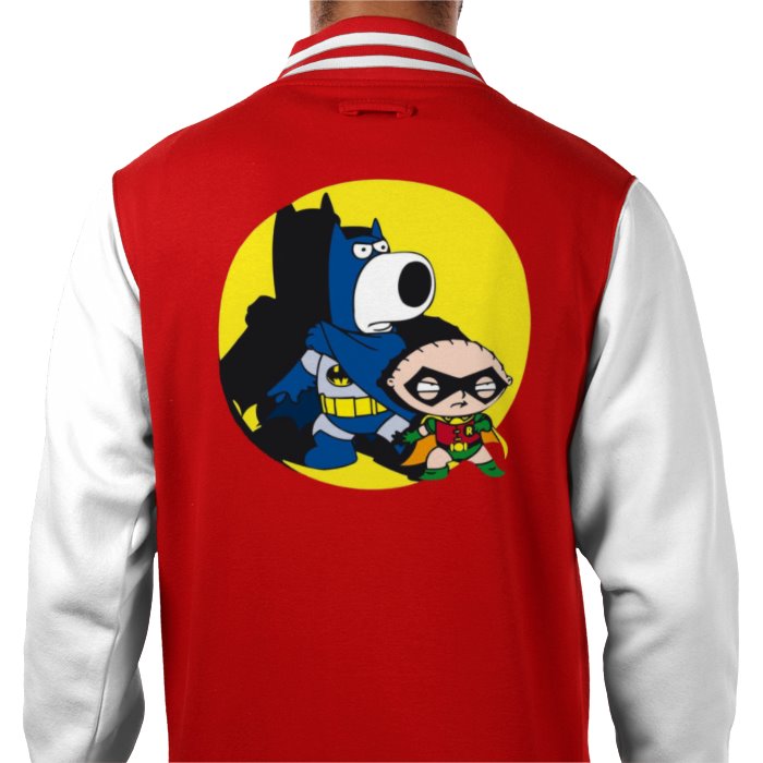 Family Guy & Batman - Batman & Robin Varsity Jacket