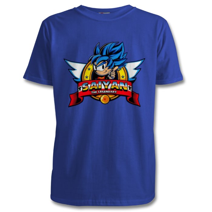 Sonic & Dragonball Z - Sonic The Saiyan T-shirt