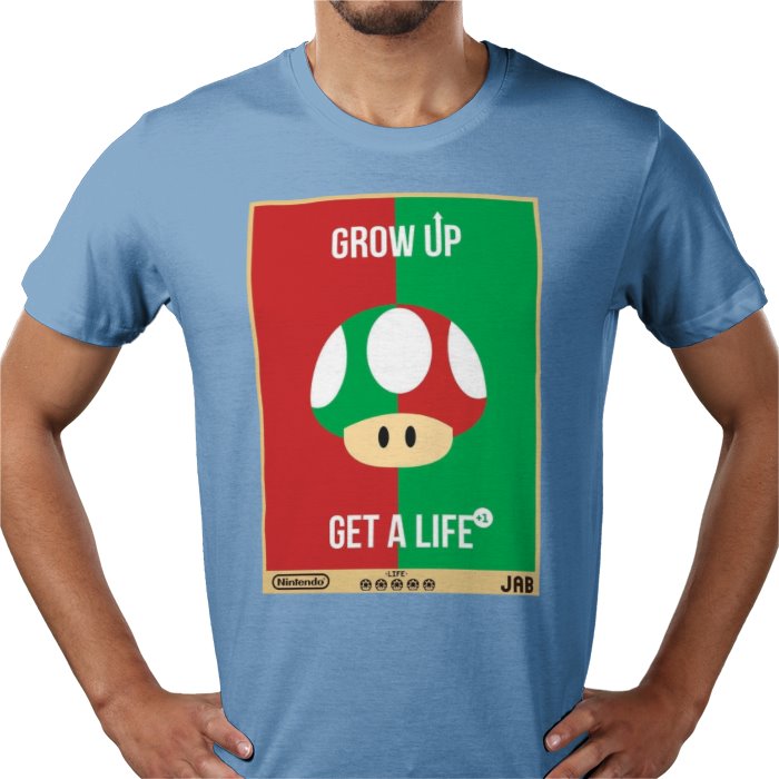 Super Mario Bro's - Get A Life T-shirt