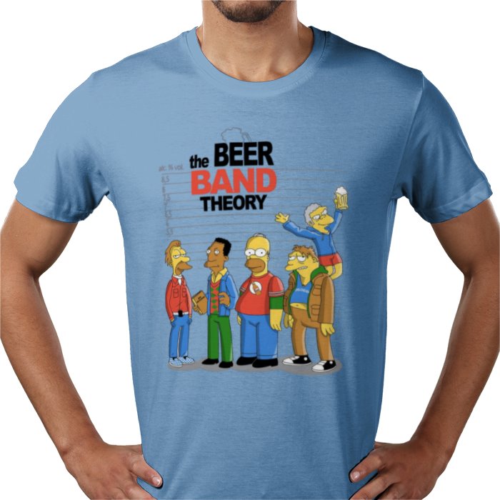 The Simpsons x Big Bang Theory - Beer Band Theory T-shirt