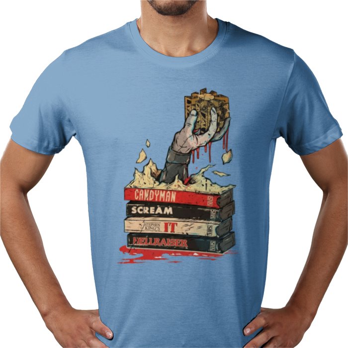 VHS Horror Tapes - Hellraiser Theme T Shirt