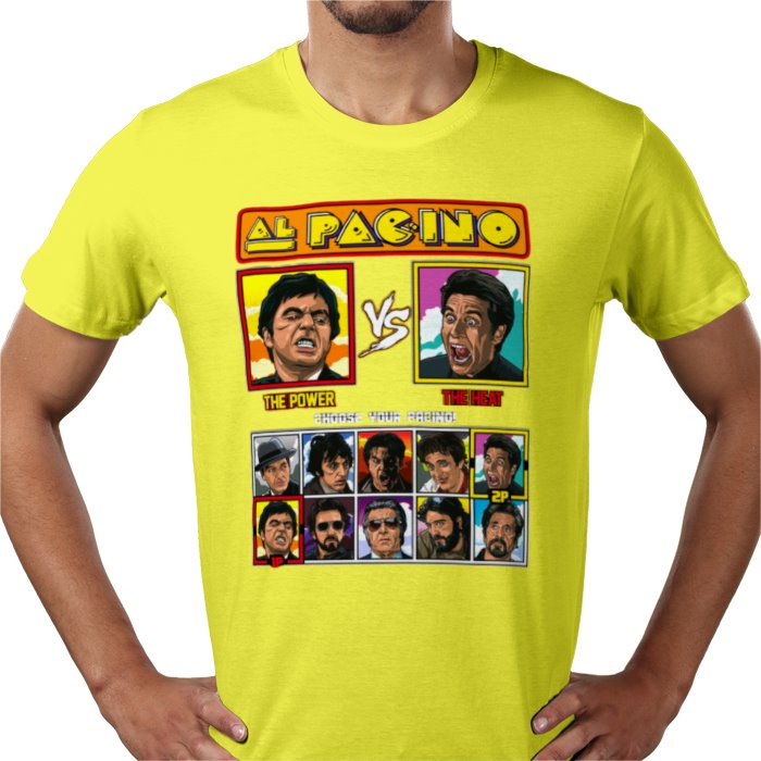 Al Pacino - Scarface VS Heat T-shirt