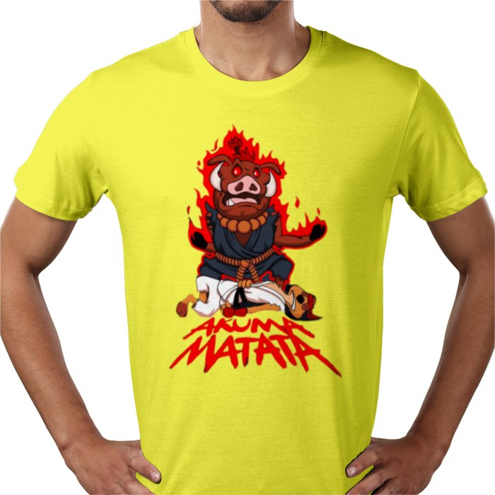 Timone & Pumba x Street Fighter - Akuma Matata T-shirt