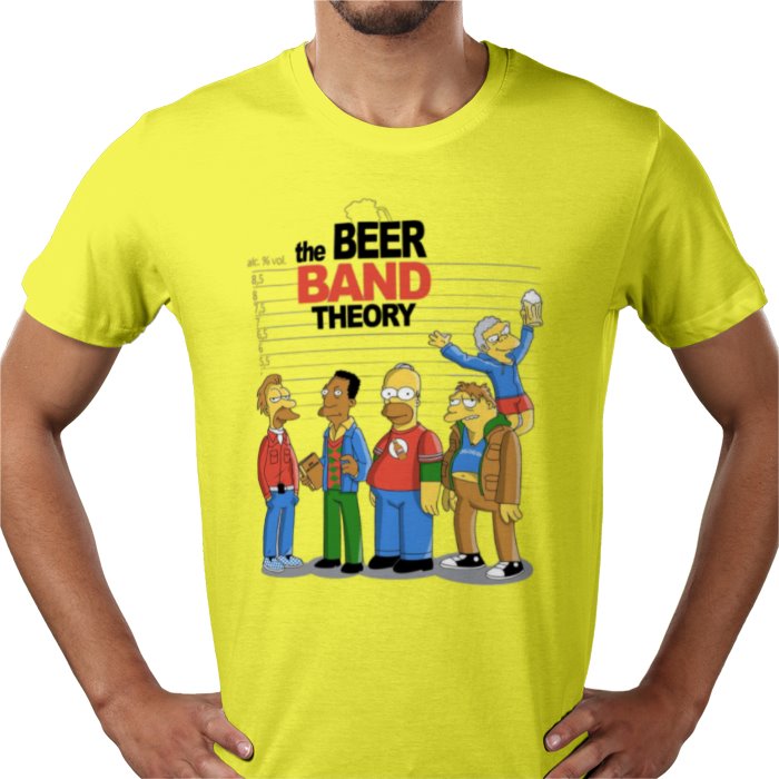 The Simpsons x Big Bang Theory - Beer Band Theory T-shirt