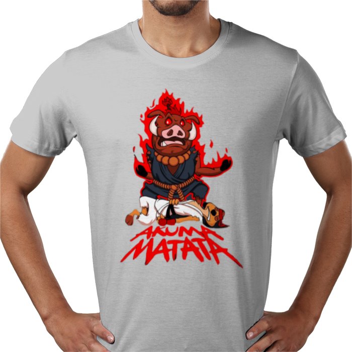 Timone & Pumba x Street Fighter - Akuma Matata T-shirt