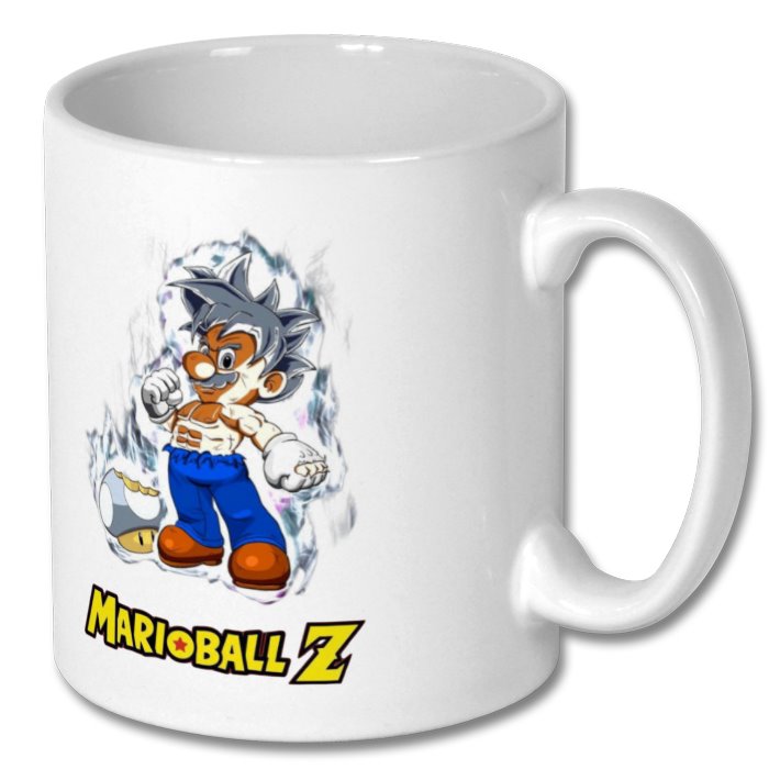 Super Mario Bro's x Dragonball Z - Ultra Instinct Mario Mug