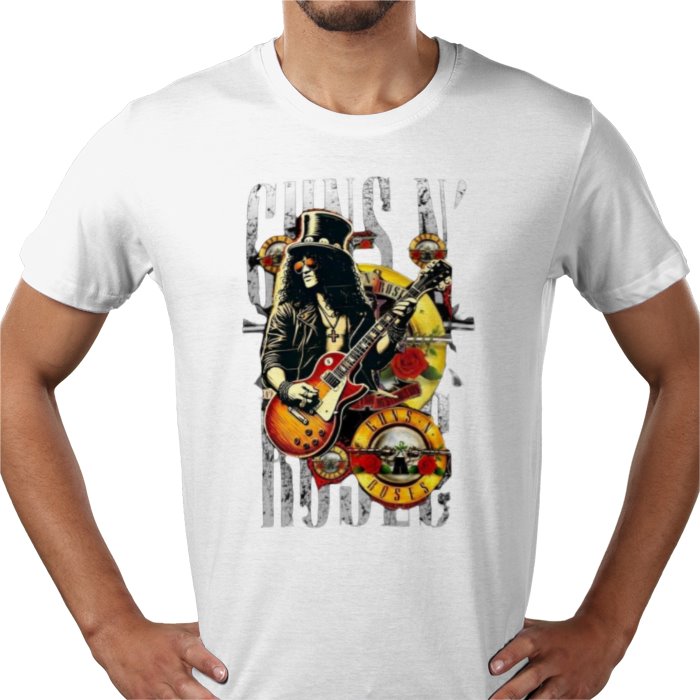 Guns And Roses Theme 1 T-Shirt