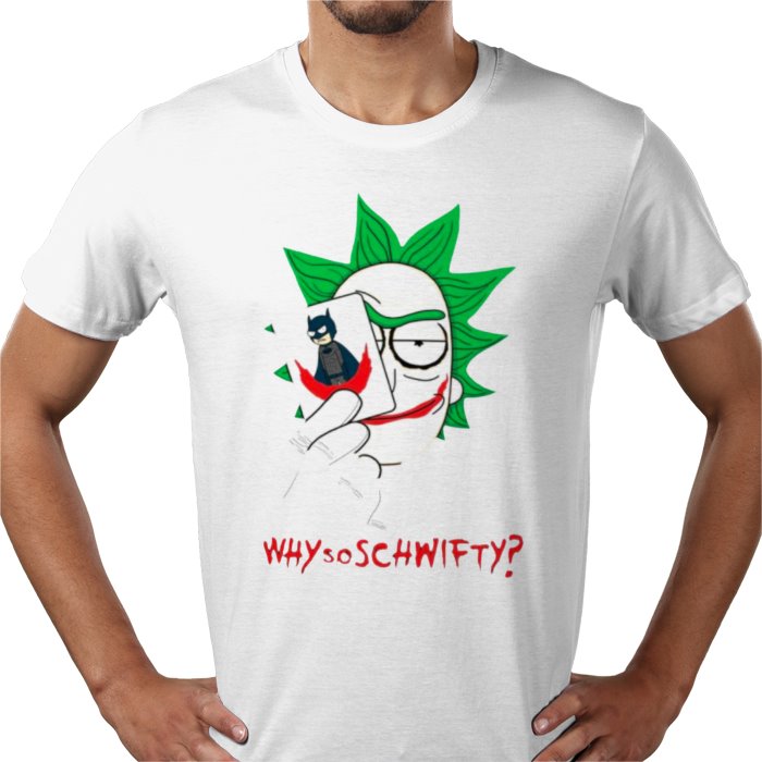 Rick & Morty x Batman - Why So Schwifty T-shirt
