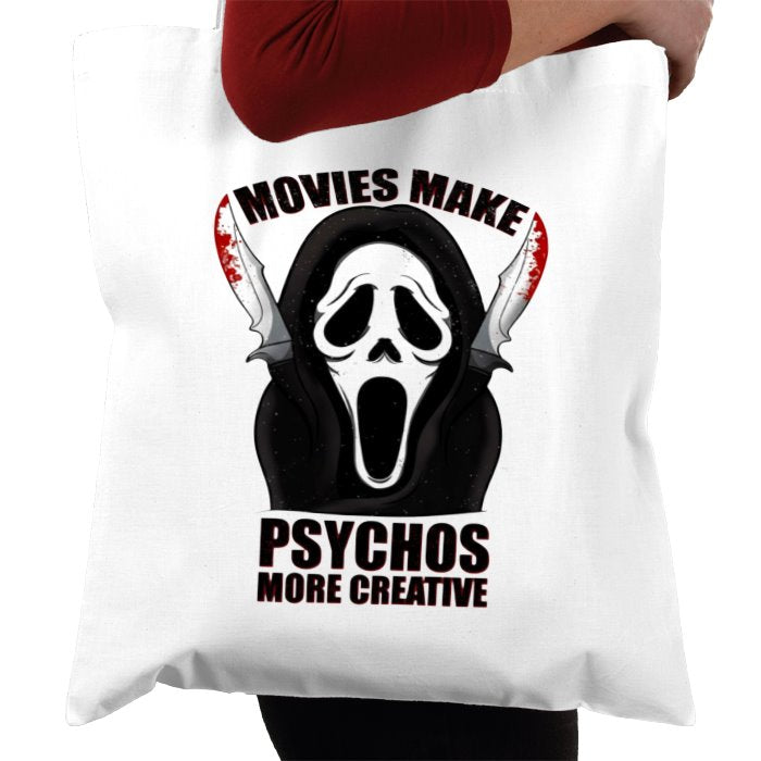 Scream - Creative Psychos Tote Bag
