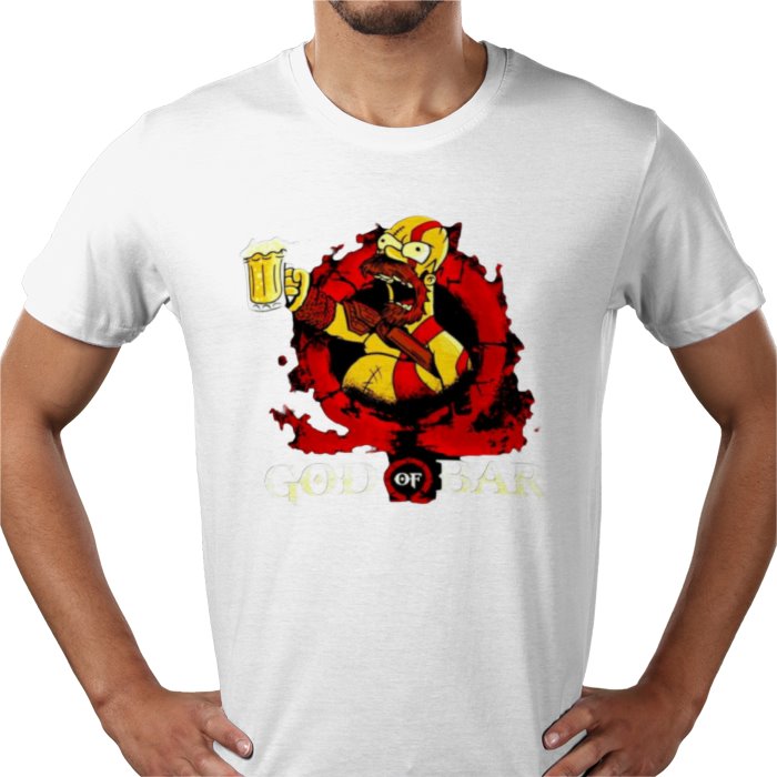 The Simpsons x God Of War - God Of Bar T-shirt