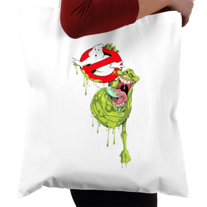 Ghostbusters - Slimer Logo Tote Bag