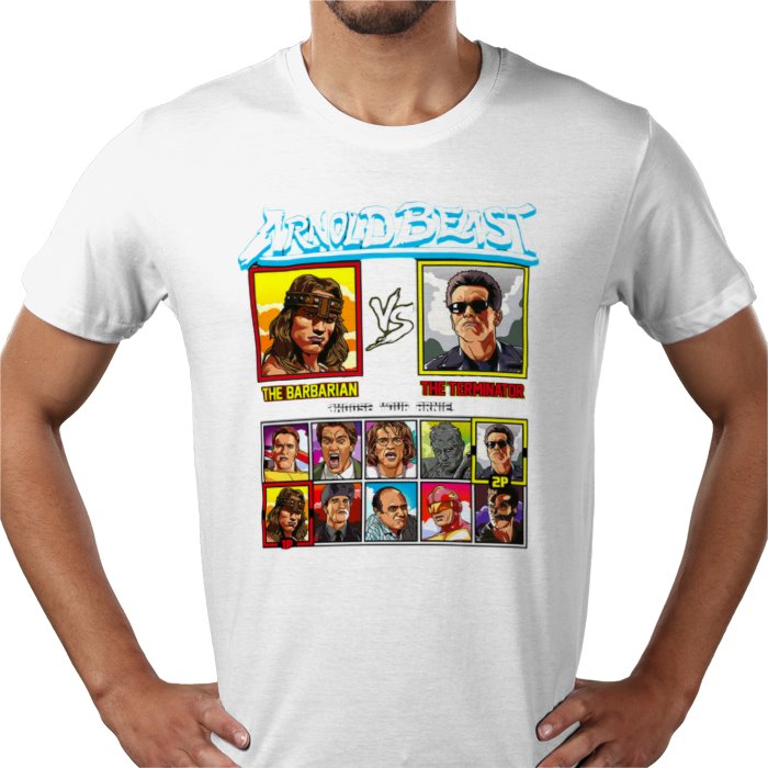 Arnold Schwarzenegger - Conan VS Terminator T-shirt