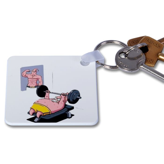Dragonball Z x SpongeBob Square Pants - Why You Started Key Ring
