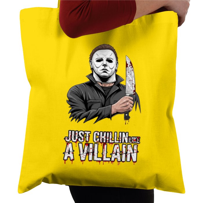 Halloween - Chilin Like A Villain Tote Bag