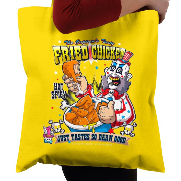 Captain Spaulding Fried Chicken Tote Bag
