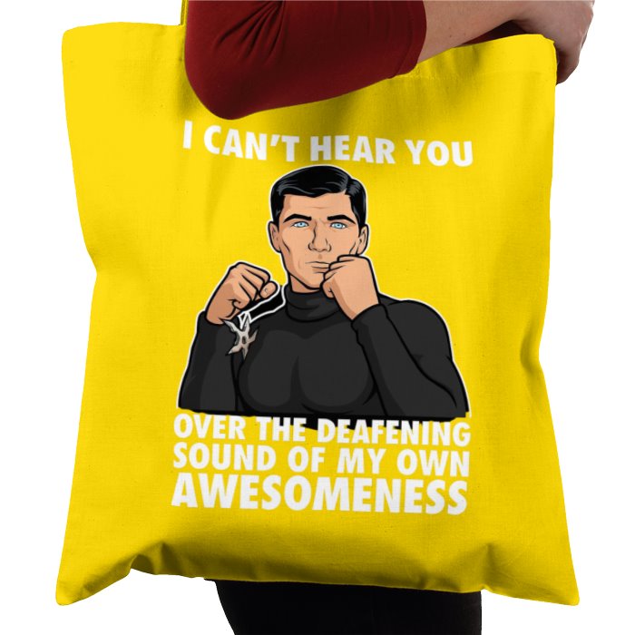 Archer - I Cant Hear You Tote Bag