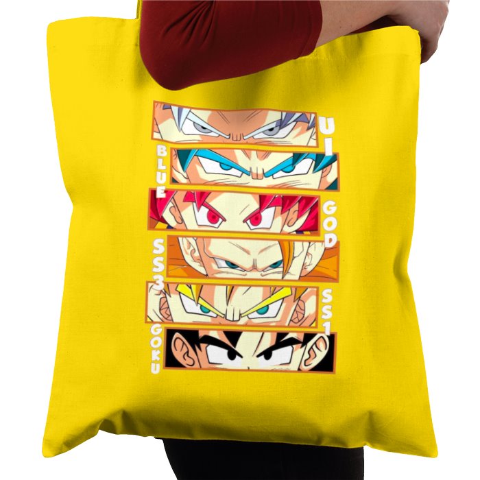 Dragonball Z - Goku Eyes Tote Bag