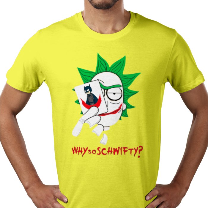 Rick & Morty x Batman - Why So Schwifty T-shirt
