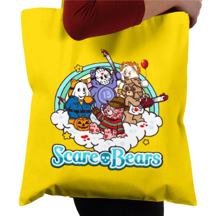 Scare Bears Tote Bag