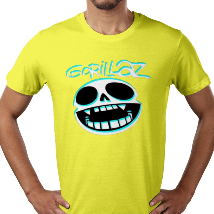 Gorillaz - Skull Cover T-Shirt