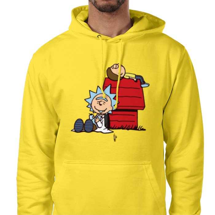 Rick & Morty x Snoopy - Chilling Value Hoodie