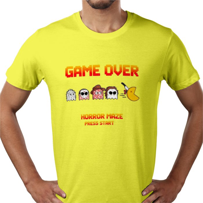 Pacman x Horror Movies - Horror Mashup T-shirt