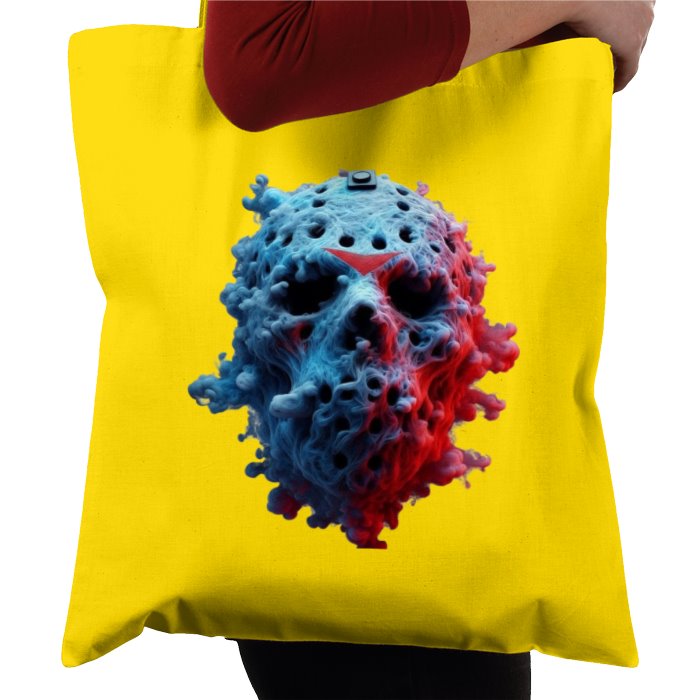 Friday 13th - Smoke Face Tote Bag