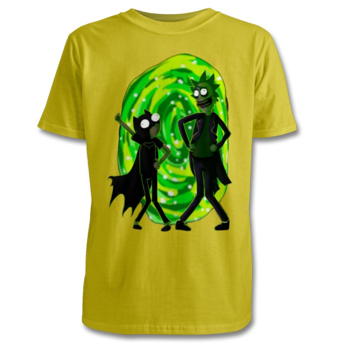 Rick & Morty x Batman - Portal Boys T-shirt