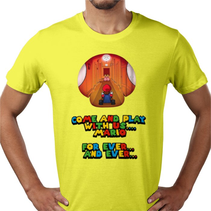 Super Mario x The Shining - Come Play With Us T-shirt