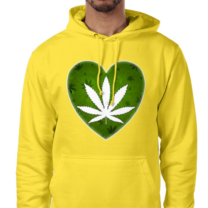 Cannabis Heart Hoodie