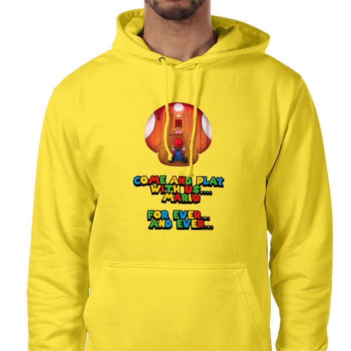 Super Mario x The Shinning - Come Play With Us Value Hoodie