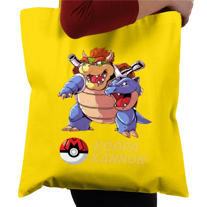 Super Mario Bro's x Pokémon - Koopa Kannon Tote Bag