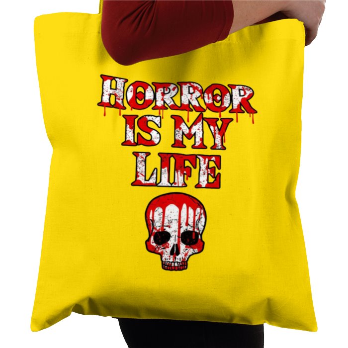Horror Is My Life Tote Bag