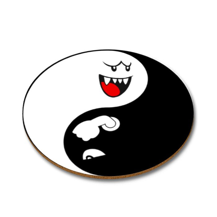 Super Mario Bro's - Ying & Yang Round Coasters
