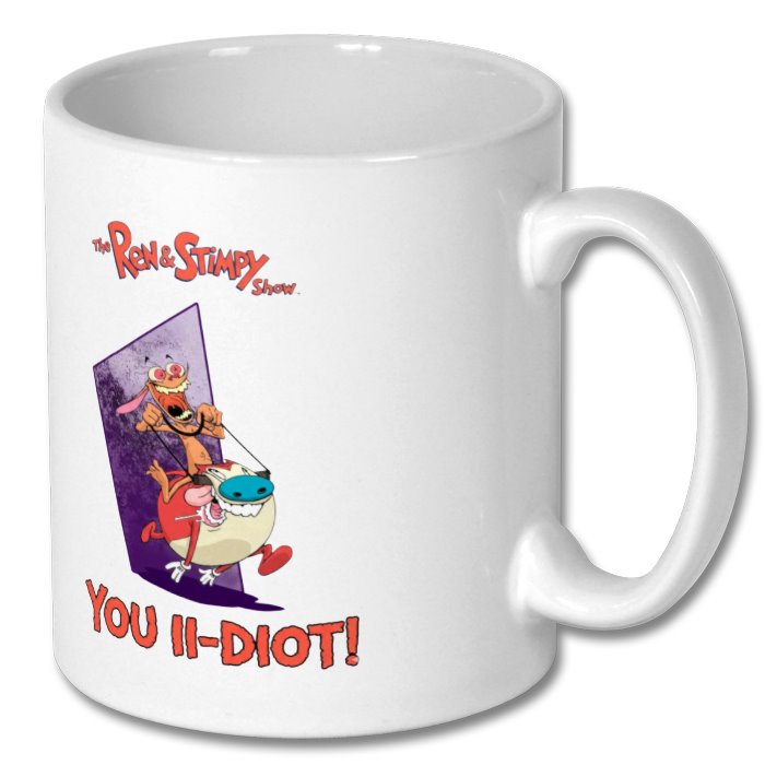 Ren & Stimpy - You Idiot Mug