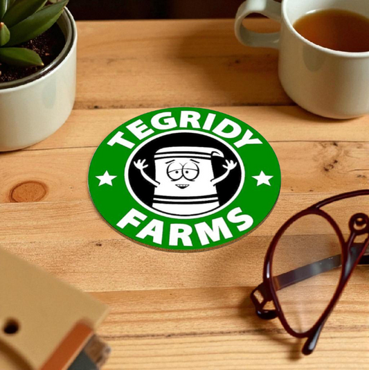 South Park - Tegridy Farms Round Coasters
