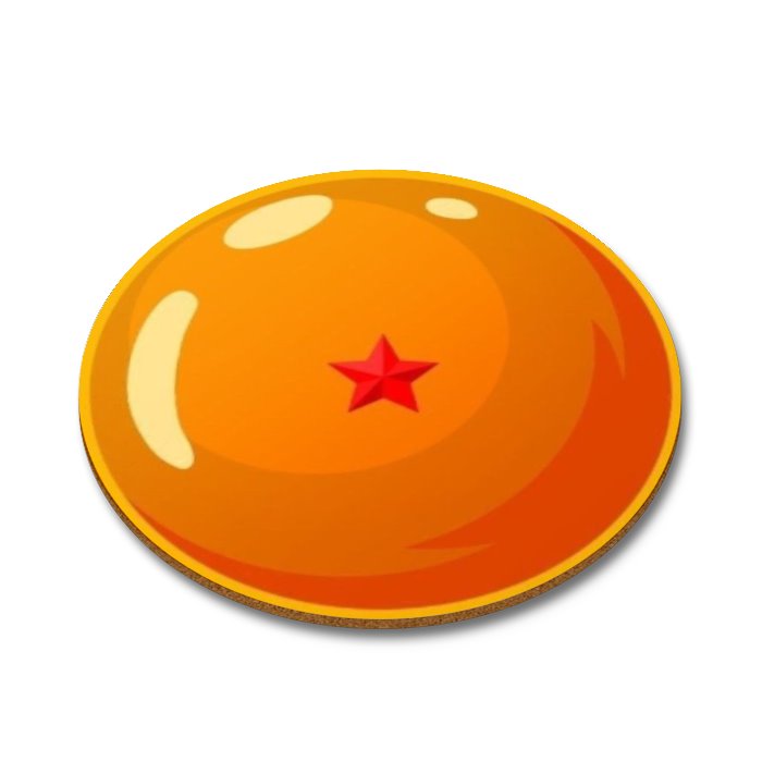 Dragonball Z - The 7 Dragon Balls Round Coaster