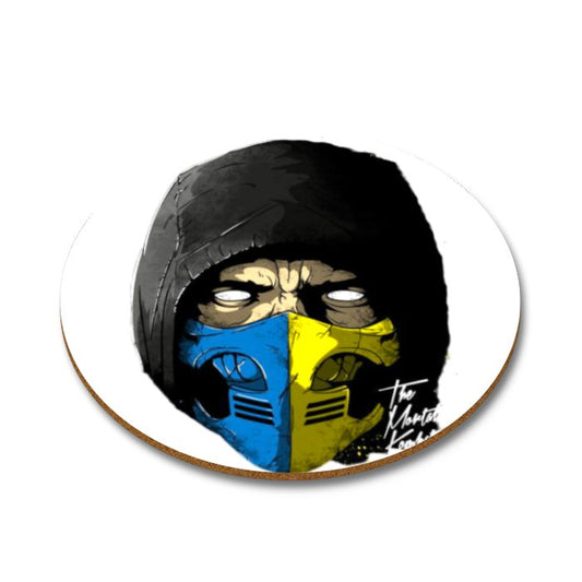 Mortal Kombat - Faces Of Combat Round Coasters