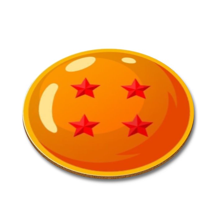 Dragonball Z - The 7 Dragon Balls Round Coaster