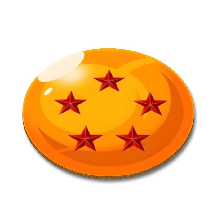 Dragonball Z - The 7 Dragon Balls Round Coaster
