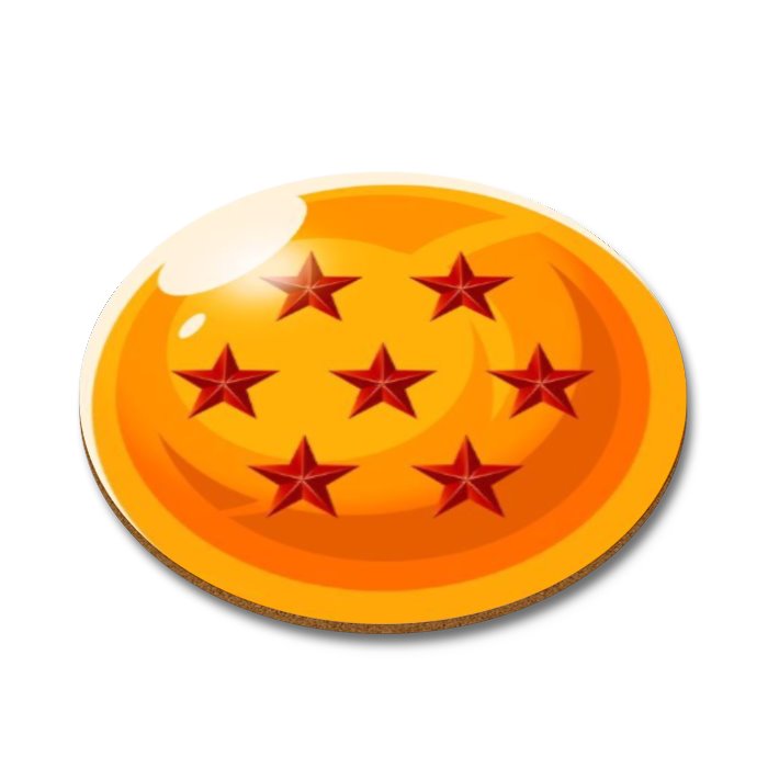 Dragonball Z - The 7 Dragon Balls Round Coaster