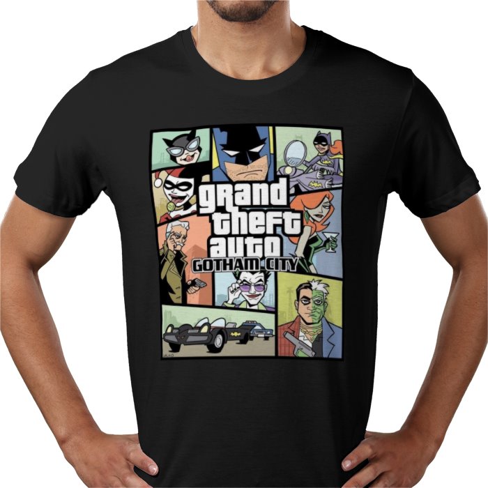 Batman The Animated Series x Grand Theft Auto - Grand Theft Auto Gotham T-shirt