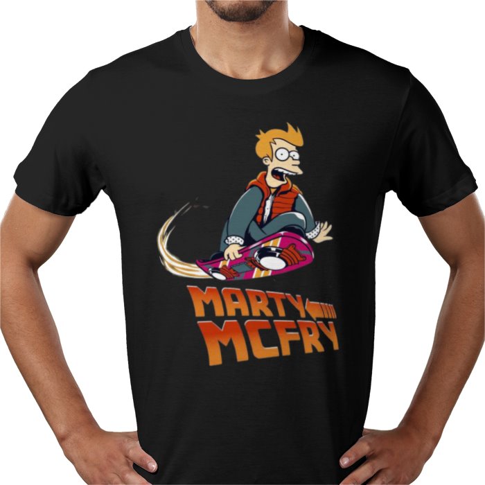 Futurama x Back To The Future - Marty McFry T-shirt