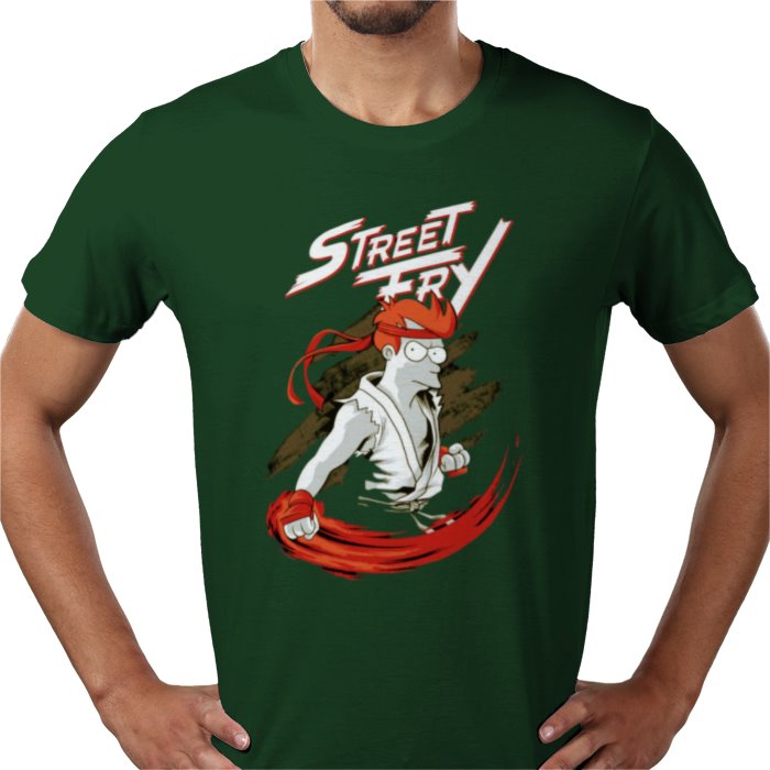 Futurama x Street Fighter - Street Fry T-shirt