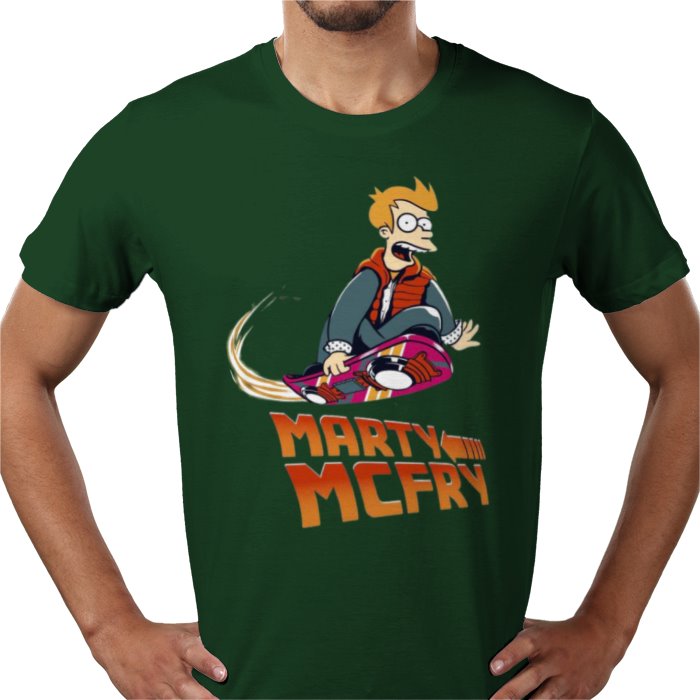 Futurama x Back To The Future - Marty McFry T-shirt