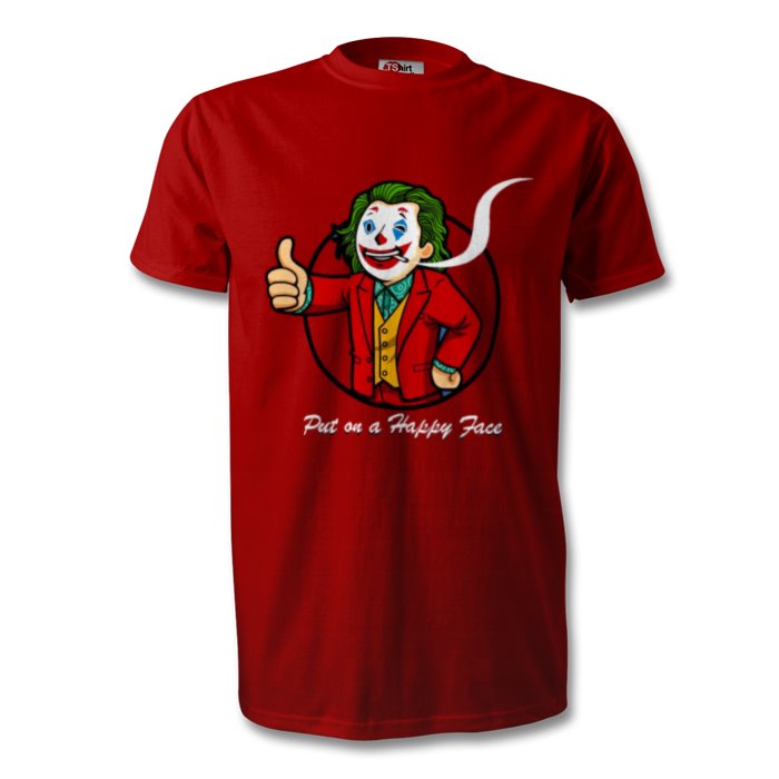 Fallout & Joker - Put On A Happy Face T-shirt