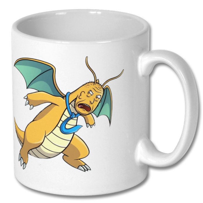 Rick & Morty & Pokémon - Dragonite Mug