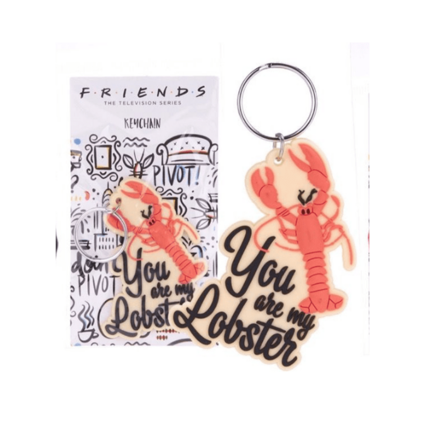 F.R.I.E.N.D.S Lobster Keyring