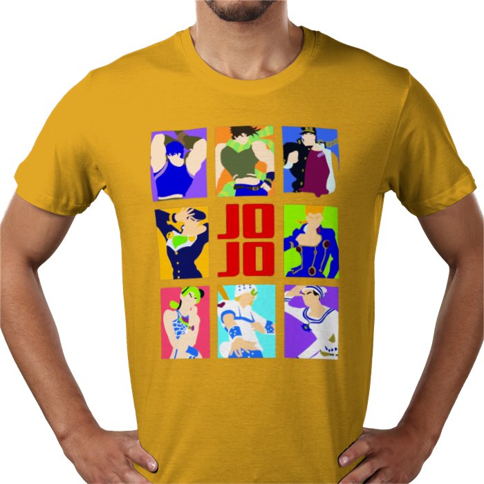 JoJo's Bizarre Adventure - Box Collage T-Shirt